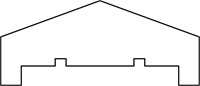 Afdekkap | Zwart | 180cm-2