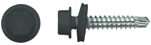 Profielplaat schroef | 4.8x35mm | Antraciet 