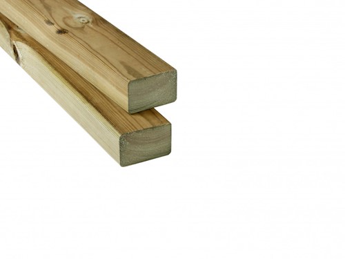 Balk | Vuren | 4,5x7cm (45x70mm) | geimpregneerd