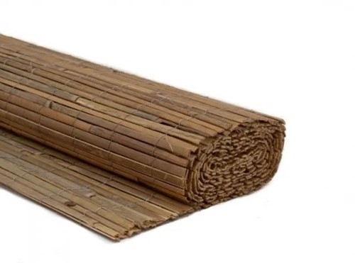 Bamboemat | Gespleten | 500cm