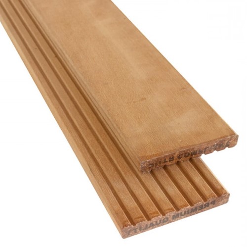 Bangkirai vlonderplank | 2,1x14,5cm | Yellow Balau | ASR profiel