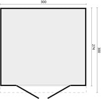 Berging Almelo | Douglas | 300x300cm -2