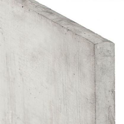 Beton onderplaat | Wit-Grijs