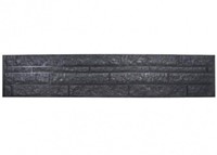 Onderplaat Rots-Steenmotief | 36cm hoog | 184cm 