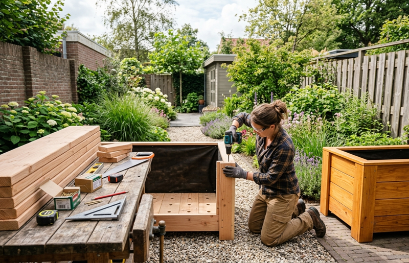 Zelf houten plantenbakken maken: groen in stijl!