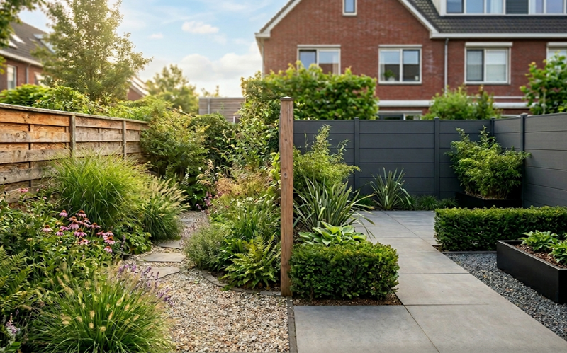 Hout vs composiet: welk tuinscherm past bij jouw tuin?
