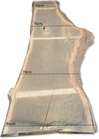 Boomstamblad | Eik | 260cm lang | 8cm dik |  K11-2