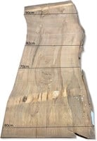 Boomstamblad | Beuk | 210cm lang | 8cm dik | M14-2
