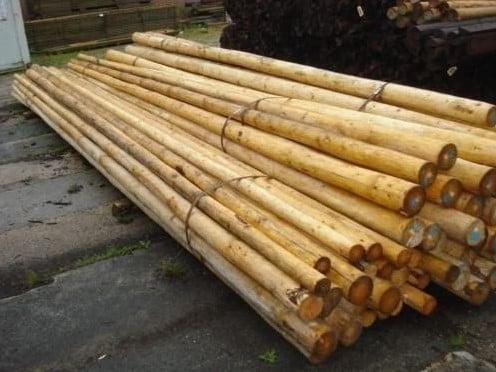 Daksporen | Puntmaat 8-10cm | 6.00m | per bundel 25st-2