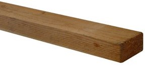 Douglas balk | 5x10cm (50x100mm) | geïmpregneerd