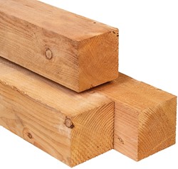 Douglas paal | 15x15cm (150x150mm) | 70%PEFC