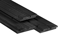 Douglas Dubbel Profiel | zwart gespoten | 1,9x13cm | 2.40m | 70%PEFC