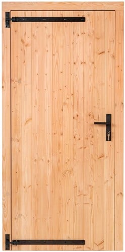 Douglas enkele dichte deur | 100cm x 205cm | Linksdraaiend | P077657 | beslagset 39.0274-2