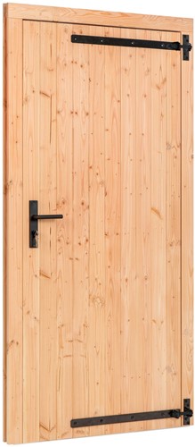 Douglas enkele dichte deur | 100cm x 205cm | Rechtsdraaiend | P077658 | beslagset 39.0274