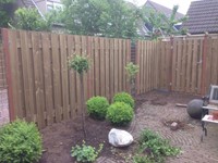 Tuinscherm Utrecht | Douglas geimpregneerd | 180x180cm | 19 planks-2