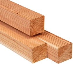 Douglas paal | 8,5x8,5cm (85x85mm) | geschaafd | 3.00m
