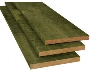Douglas potdekselplank | 2,2x20cm (22x200mm) | geimpregneerd