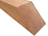 Douglas schuine schoor geschaafd | 60cm | 9x9cm (90x90mm)