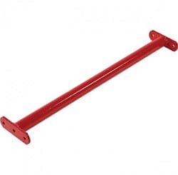 Duikelstang met bevestigingsset | Rood | 90cm
