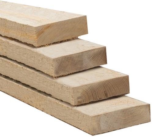 Eiken balk | 7,5x15cm (75x150mm) | FSC100%