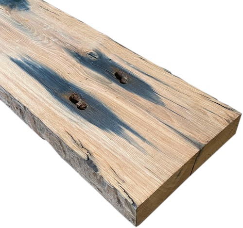 Eiken biels plank | 3,5x24cm | 240cm | bezaagd