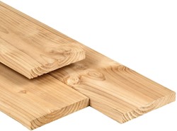 Eiken plank geschaafd | 2,8x18cm | KD gedroogd | FSC100%