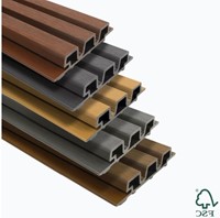 Fiberdeck WEO35 | Gardenwall | 3,3x17cm (33x170mm) | Teak | 2.90m | FSC100%-2