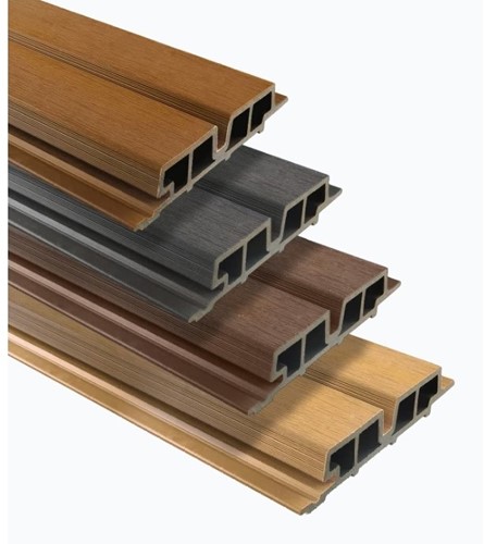 Fiberdeck WEO60 | Cladding | 3,3x17cm (33x170mm) | Teak | 2.90m | FSC100%-2
