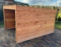 Fietsenschuur Douglas | Model 1 | Prefab | 220cm breed x 250cm diep