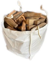 Haardhout in mini big bag | 0,4 kuub | Afhaal  