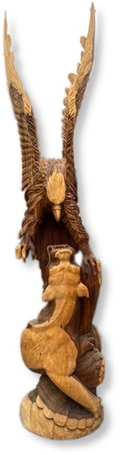 Houten beeld | Suar | 295cm