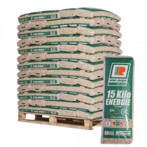 Houtpellets 15 kg | per zak 