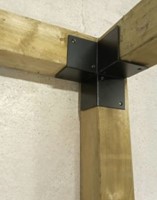 Houtverbinding | 3-weg | zwart-3