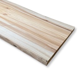 Iepen boekenplank | 2,5x42cm (25x420mm) | 1.05m | SH75