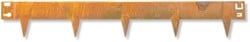 Kantopsluiting Cortenstaal | 106cm | roest
