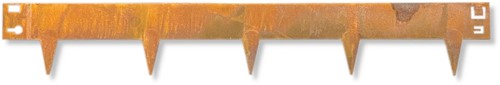 Kantopsluiting Cortenstaal | 106cm | roest