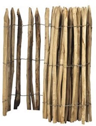 Kastanje rolhek | latafstand 8-9cm | 100%PEFC