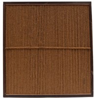 Kokosscherm in frame | houten kader | 180x180cm | OP=OP