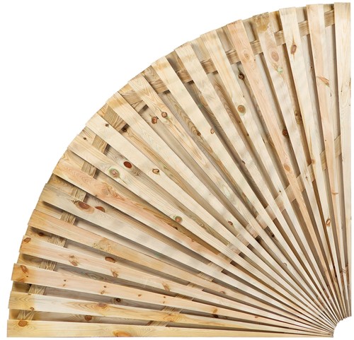 Kwartronde cirkel | geimpregneerd