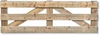 Landhek | 4.00m x 1.00m | Nobifix | compleet