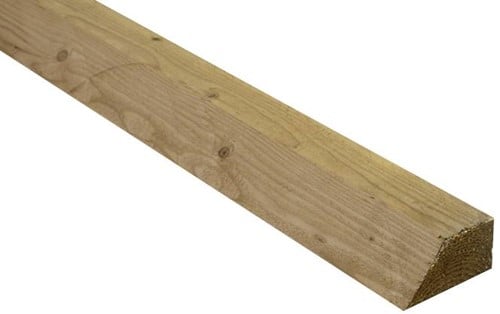 mastiekhoek | mastiekrib | 6,5x7cm | geimpregneerd | 3.00m