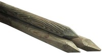Paal | 180cm | diameter 7cm | gefreesd 