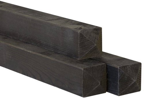 Paal | Naaldhout | 150x150mm | Gecreosoteerd | 2.50m | op=op
