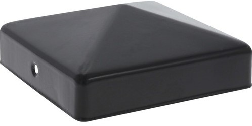 Paalkap | 151x151mm | zwart
