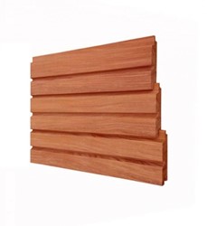 Padouk Triple Rhombus | 2x9,8cm (20x98mm) | tong-groef 