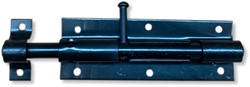 Plaatgrendel zwart | 172mm