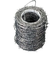 Puntdraad / Prikkeldraad | verzinkt | 50m1 rol