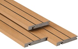 PuraDock eindplank | composiet | 2,2x14,6cm | 2.90m | FSC100% 