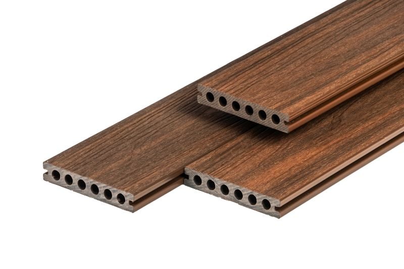 Purashield semi-massief vlonderplank | composiet | 2,3x13,8cm | Ipe | FSC100% 