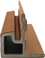 PuraTech | Eindprofiel | 5,8x5,8cm | 2.90m | Teak-2